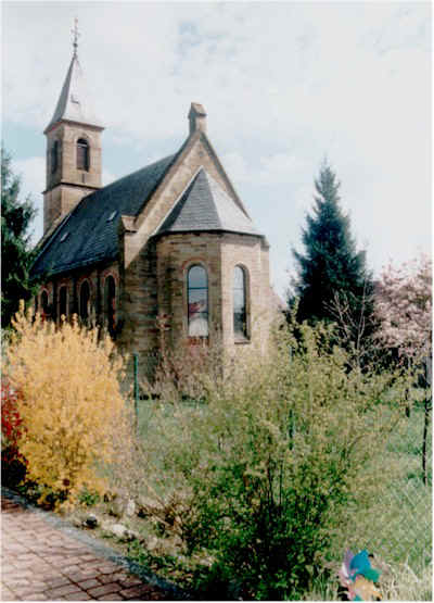 Die Kirche von Kleinvillars